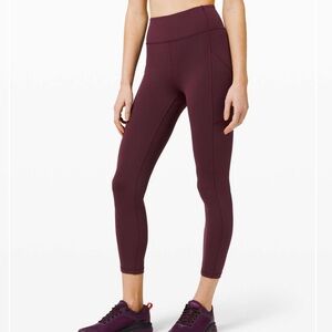 Lululemon Invigorate High-Rise Tight 25"
Cassis
